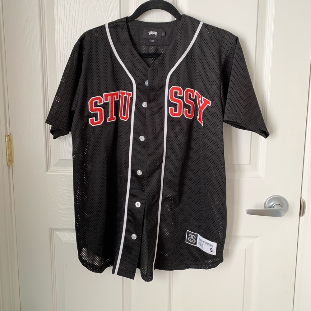 Stussy Mesh Baseball Jersey ☄️